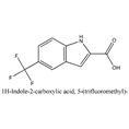 5-三氟甲基吲哚-2-羧酸 CAS NO.:	496946-78-2 