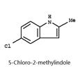5-氯-2-甲基吲哚 CAS NO.: 1075-35-0 