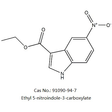 91090-94-7 5-硝基吲哚3甲酸乙酯 