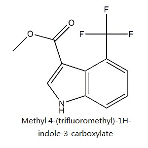 4-(三氟甲基)吲哚-3-羧酸甲酯 