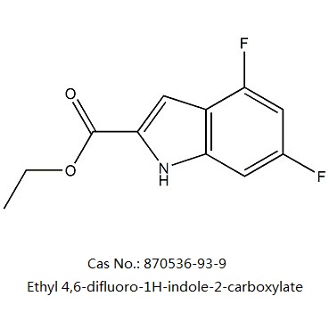870536-93-9 4,6二氟吲哚2羧酸乙酯 