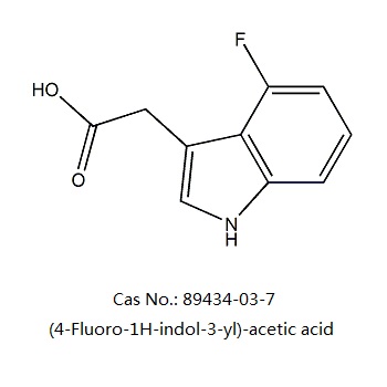 89434-03-7 4-氟-3-吲哚乙酸 