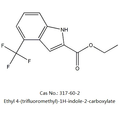 317-60-2 4三氟甲基吲哚2羧酸乙酯 