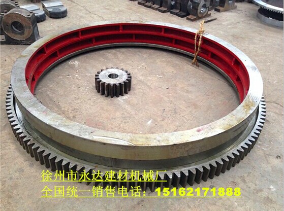 1.4米现货烘干机滚圈齿圈托轮配件 