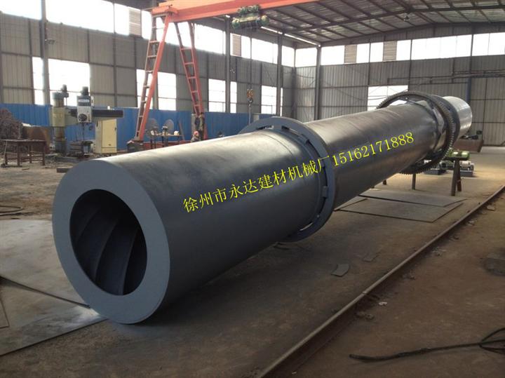 1.2米药渣单筒滚筒烘干机整机设备 