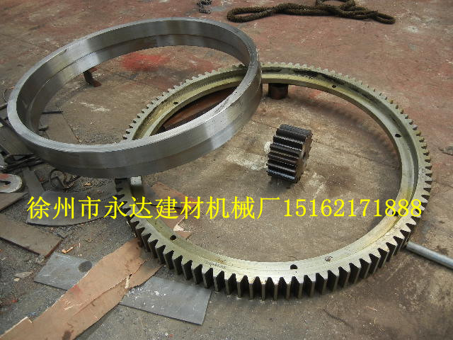 1.5米烘干机大齿轮/1.5米烘干机托轮轴，托轮配件 