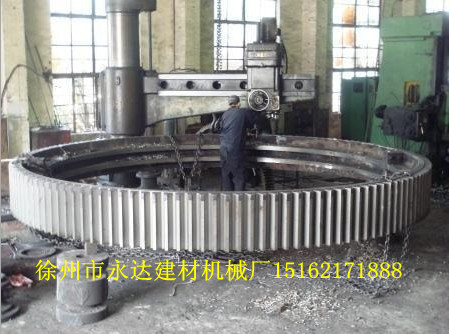 福建1.2米活性炭转炉大齿轮配件 