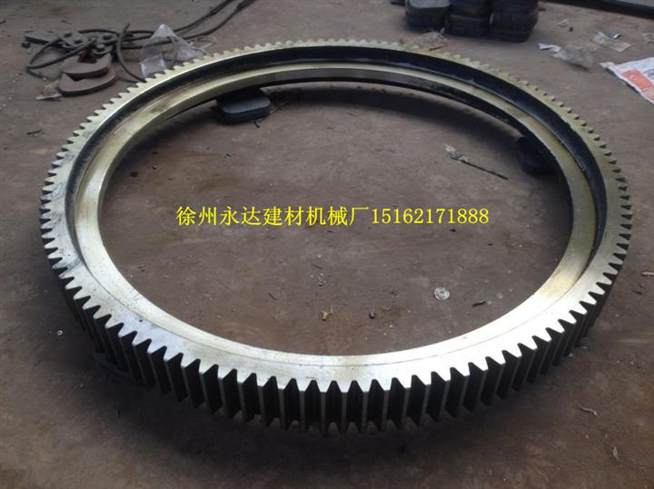 加工椰壳黄金活性炭回转炉大齿轮滚圈托轮 