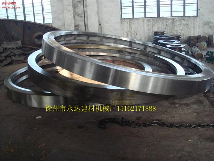 辽宁转筒烘干机铸钢齿轮滚圈 