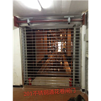 中山电动通花卷闸门