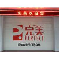 中山电动铝合金电动卷闸门
