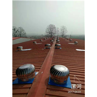 鞋厂安装的无动力风机 