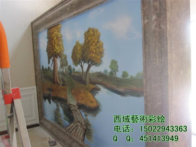 西域藝術彩绘|乌鲁木齐砂岩画 