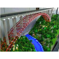 长治桥梁公路模型 