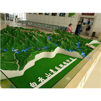河南地形模型 