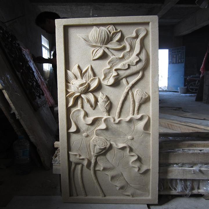 泉州雕塑流水工艺装饰-砂岩装饰7