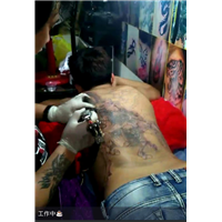 永和纹身**晋江雄霸纹身