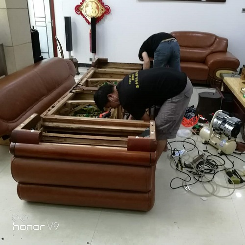 沙发换皮换布