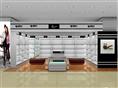 男女鞋展柜