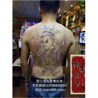 安海手艺**的纹身师傅