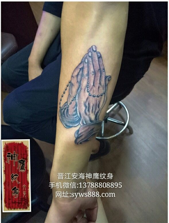 安海手艺**是纹身师傅