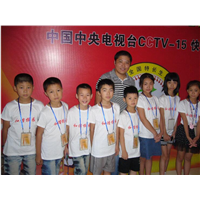 参加中央电视台