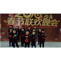 参加扬州电视台活动