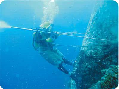 珠海市水下取证水口加固工程