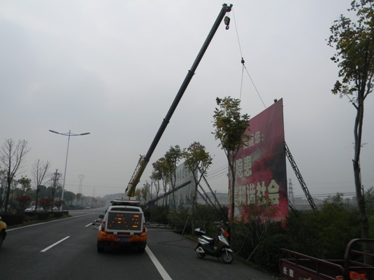 韶关专业拆除大型广告牌