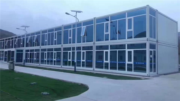 鄂尔多斯包头彩钢房住人集装箱房租赁