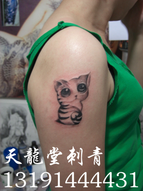 包头纹身店-小清新风格纹身 