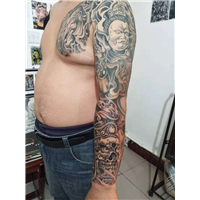 包头天龙堂纹身作品 29 