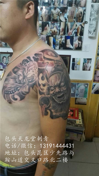 包头改纹身修改失败纹身