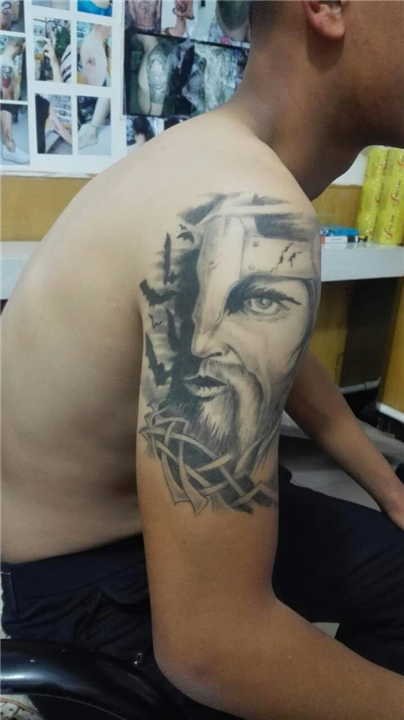 包头纹身天龙堂作品15