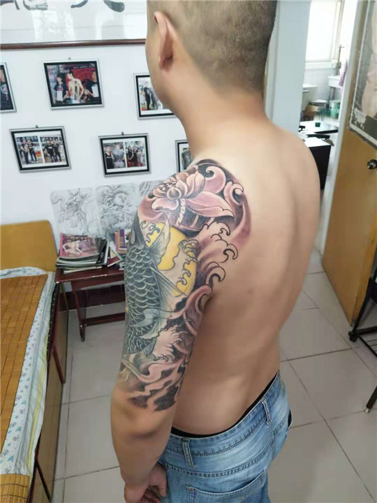 包头天龙堂纹身作品 18 