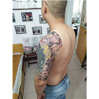 包头天龙堂纹身作品 18 