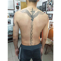 包头天龙堂纹身作品 30 