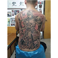 包头天龙堂纹身作品3118