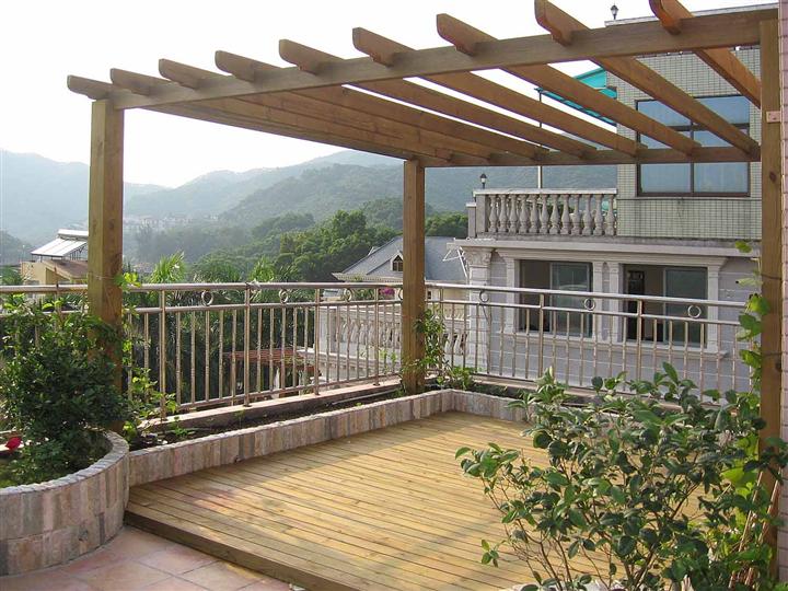 绍兴防腐木座椅、绍兴防腐木木屋 
