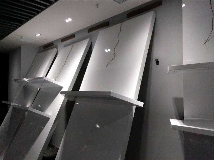 长沙展示柜-教学家具安装