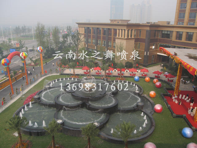 昆明喷泉安装