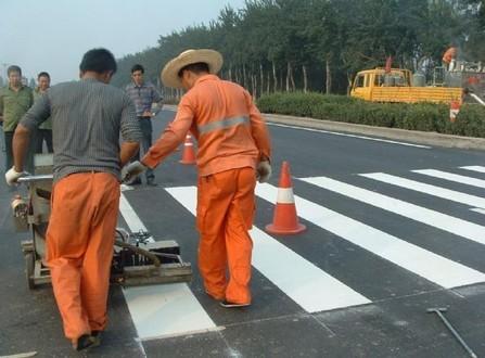 合肥马路划线