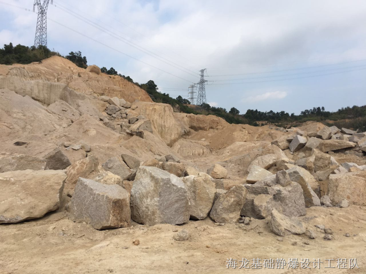 汕头雷打石环保电在厂项目（岩石静态**） 