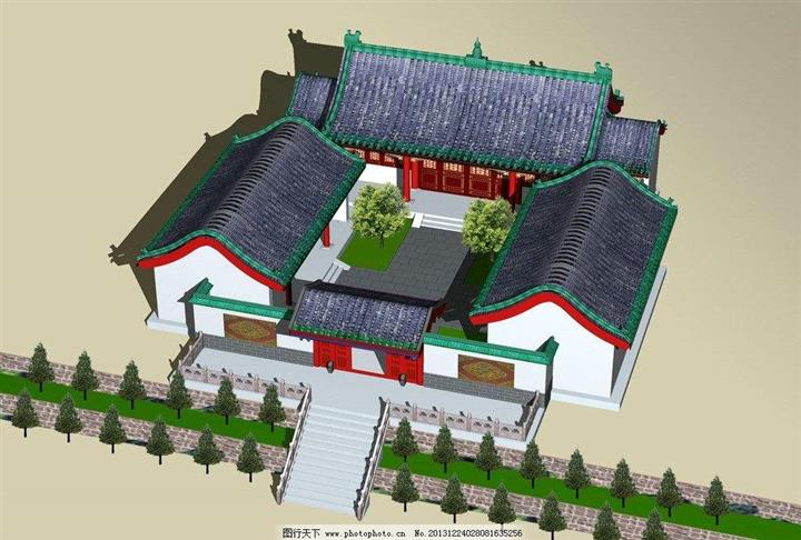 阳江古建寺庙设计