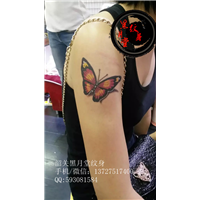 韶关纹身黑月堂作品09