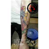 韶关纹身黑月堂作品30