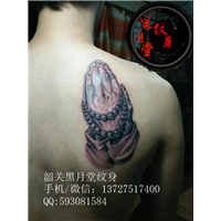 韶关纹身黑月堂作品102