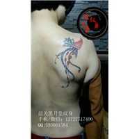 韶关纹身黑月堂作品69