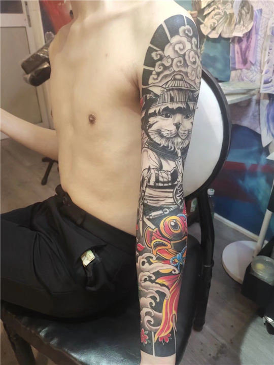 韶关性感的纹身作品