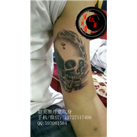 韶关纹身黑月堂作品115